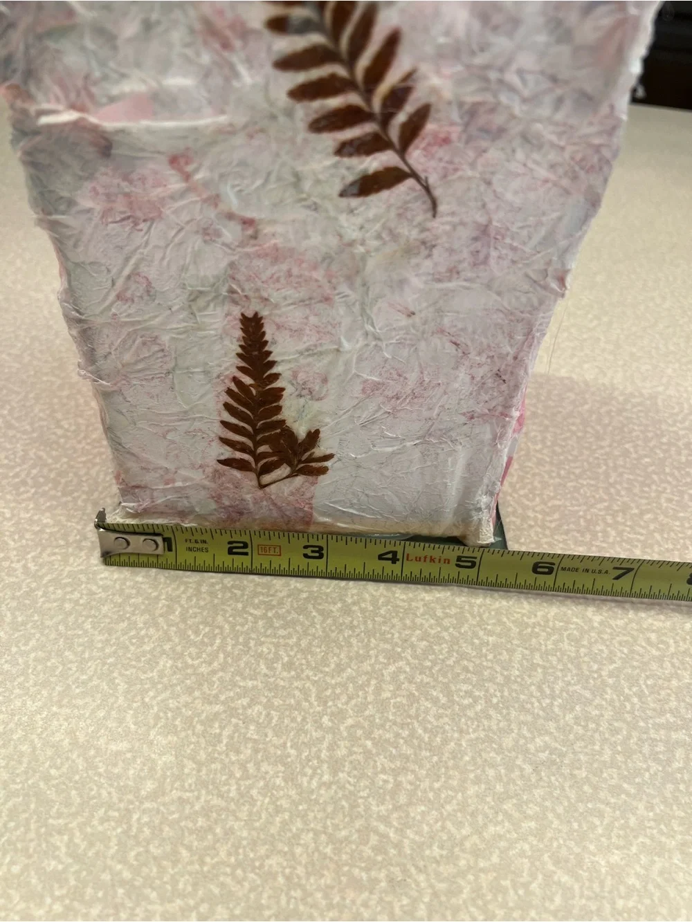 Botany themed lantern.